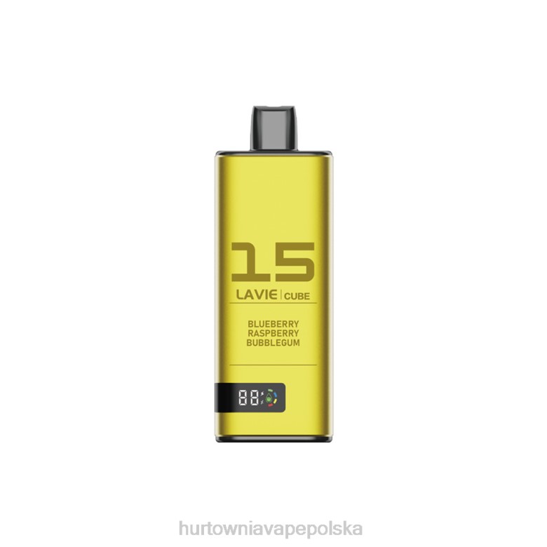 Hurtownia Vape W Polsce - LAVIE Cube 20 000 zaciągnięć 8R2Z49 guma balonowa jagodowo-malinowa