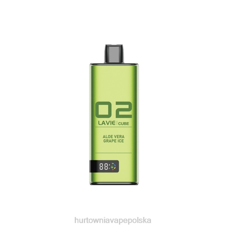 Vape Shop Kraków - LAVIE Cube 20 000 zaciągnięć 8R2Z36 lód winogronowy z aloesu