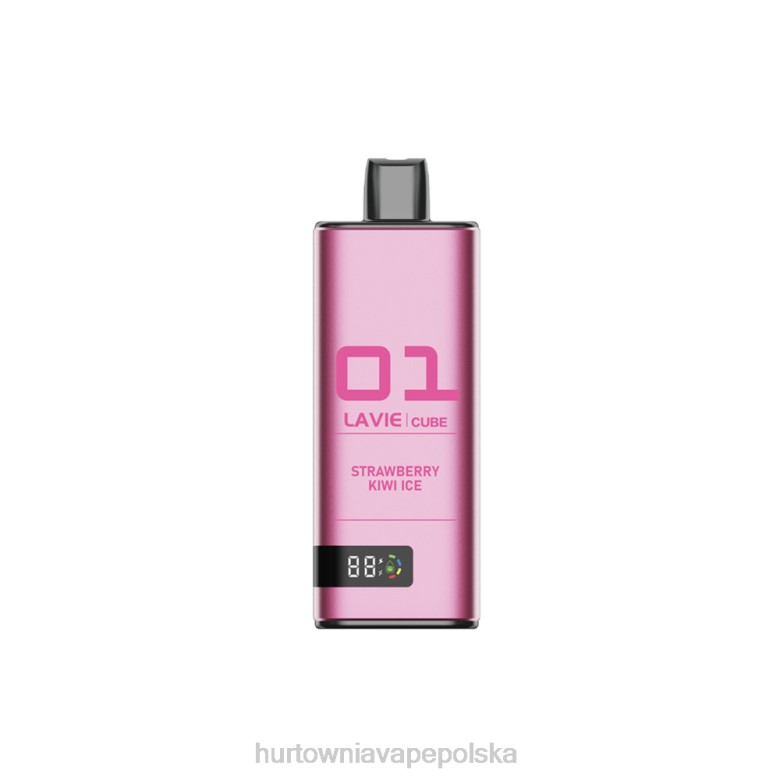 Vape Shop Lublin - LAVIE Cube 20 000 zaciągnięć 8R2Z35 lód truskawkowy i kiwi