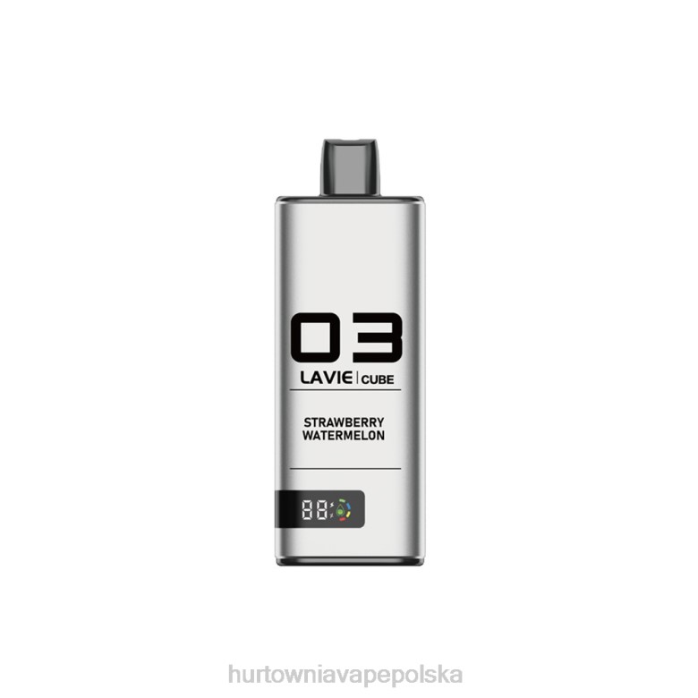 Vape Shop Wrocław - LAVIE Cube 20 000 zaciągnięć 8R2Z37 arbuz truskawkowy