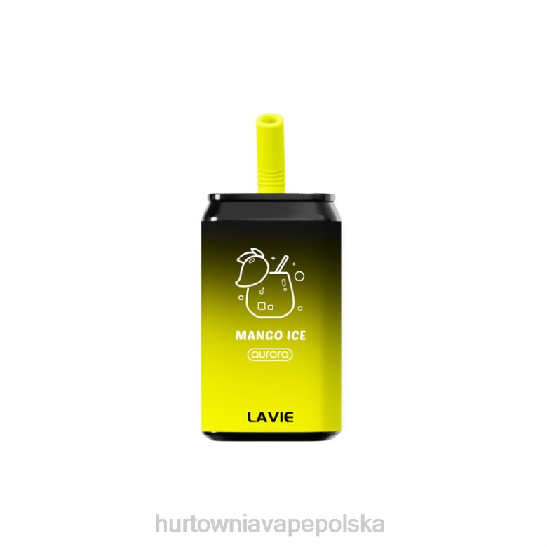 Vape Tech Poland - LAVIE Aurora 11 000 zaciągnięć 8R2Z143 lód mango