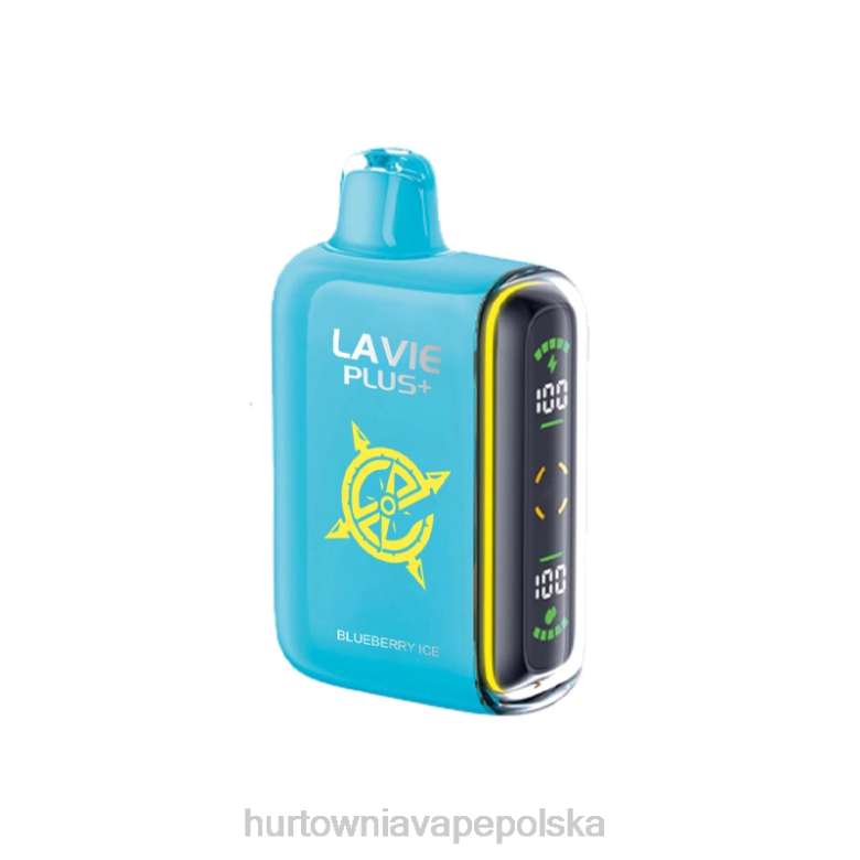 Hurtownia Vape Polska - LAVIE PLUS 15 000 zaciągnięć 8R2Z101 lód jagodowy