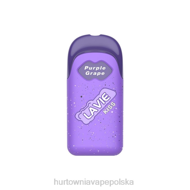 Hurtownia Vape PL - LAVIE KISS 8000 zaciągnięć 8R2Z112 fioletowe winogrono