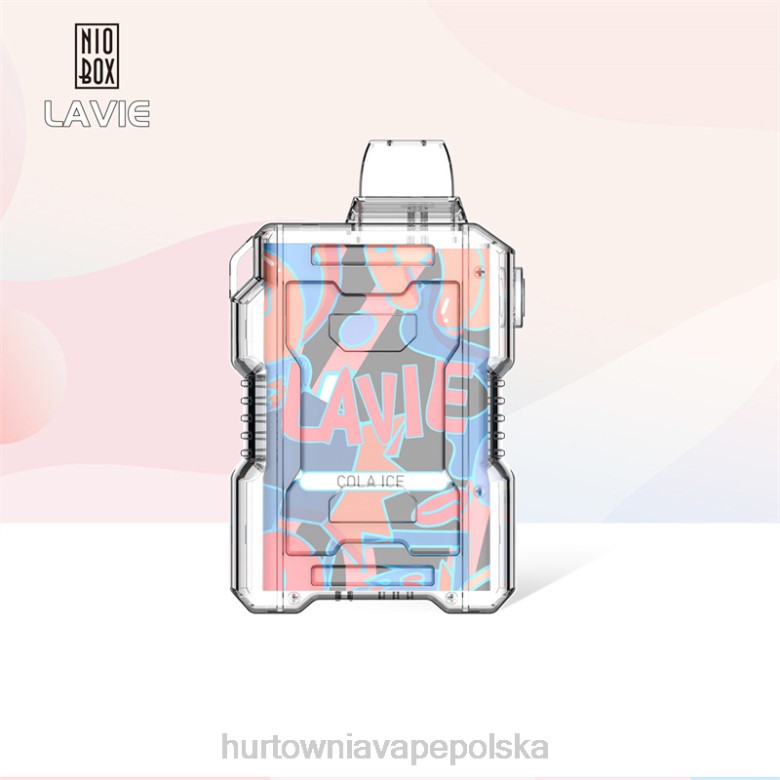 Vape Shop Wrocław - LAVIE NIO BOX 9000 zaciągnięć 8R2Z187 lód coli