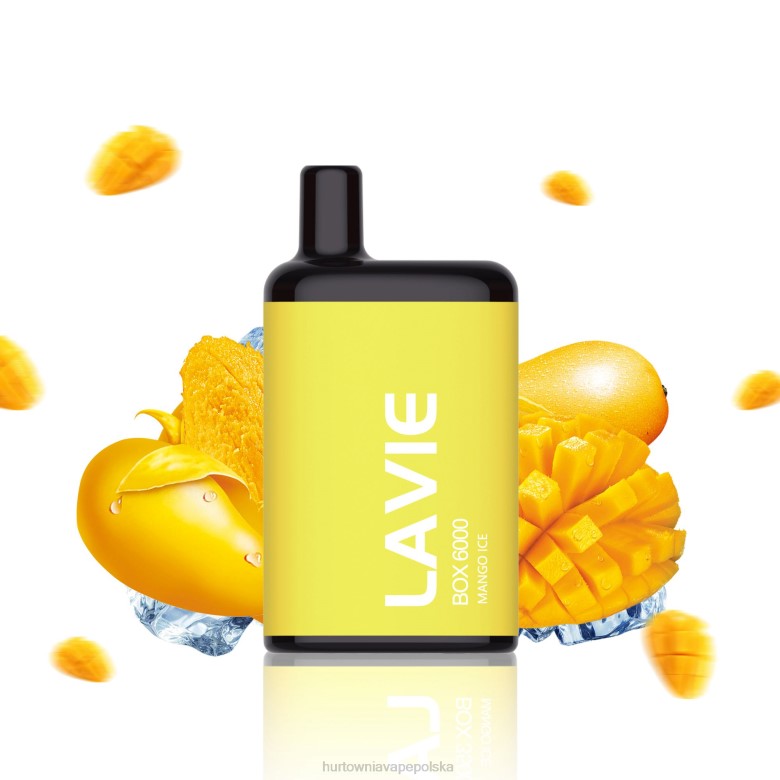 Hurtownia Vape Polska - LAVIE BOX 6000 zaciągnięć 8R2Z201 lód mango