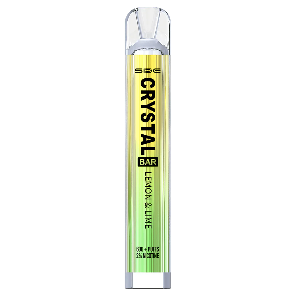 Hurtownia Vape PL - cytryna i limonka VPNZX262 SKE Crystal Bar jednorazowy waporyzator 600 zaciągnięć