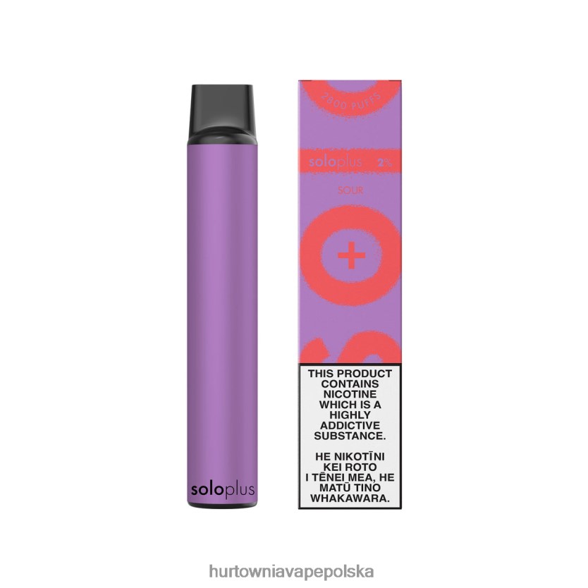 Vape Shop Lublin - Solo Plus jednorazowy waporyzator kwaśny HBPV0625