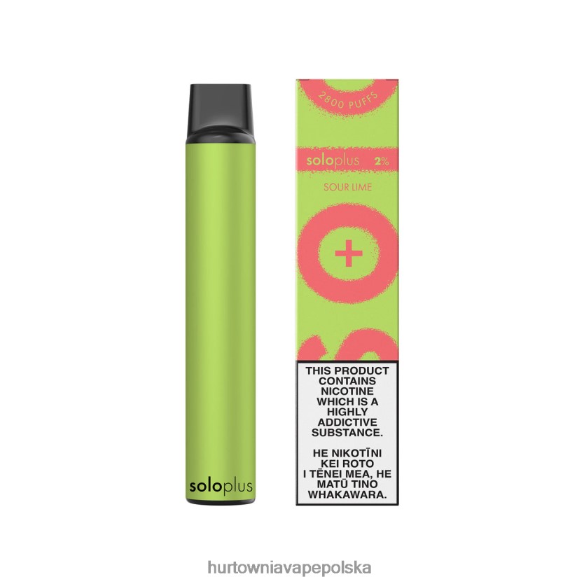 Vape Shop Warszawa - Solo Plus jednorazowy waporyzator kwaśne wapno HBPV0634