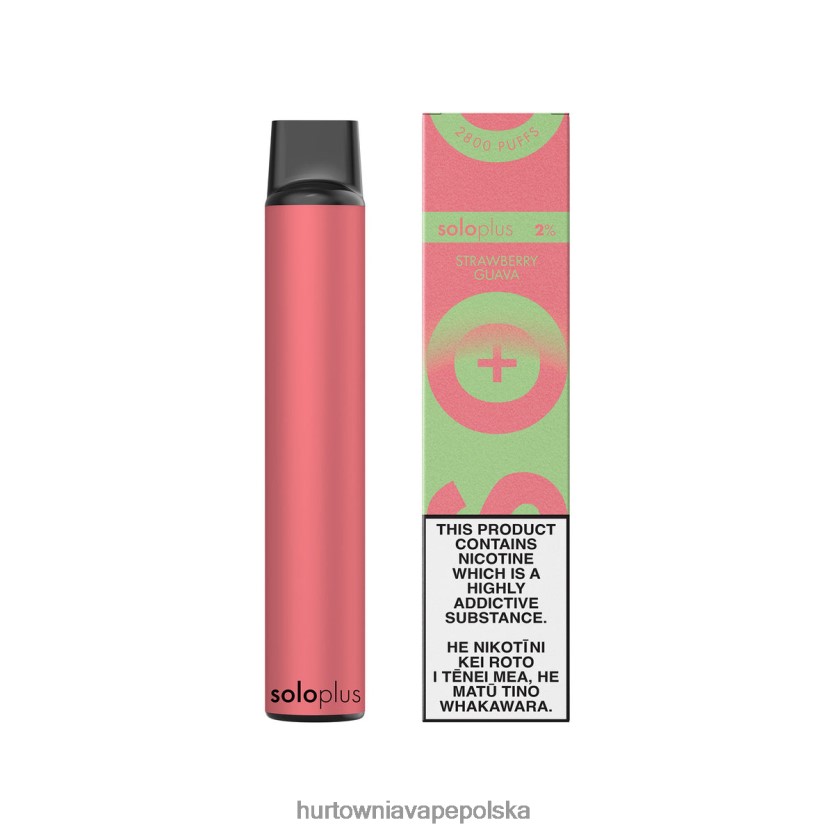 Vape Shop Wrocław - Solo Plus jednorazowa kolekcja vape Paradise gujawa truskawkowa HBPV0637