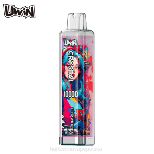 Vape Shop Warszawa - UWIN CRYSTAL 10000 jednorazowych waporyzatorów lód truskawkowy L06D9