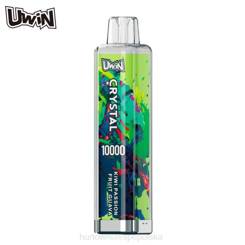 Vape Tech Poland - UWIN CRYSTAL 10000 jednorazowych waporyzatorów kiwi, marakuja, gujawa L06D8