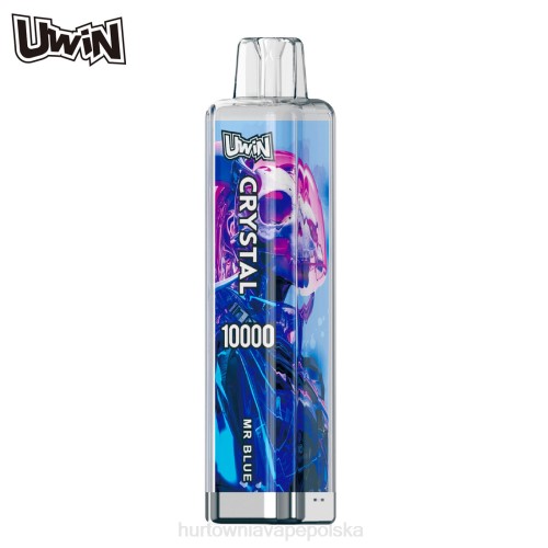 Wapować Kupic - UWIN CRYSTAL 10000 jednorazowych waporyzatorów pan niebieski L06D15