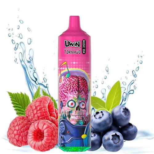 Hurtownia Vape Polska - UWIN CRYSTAL Jednorazowy waporyzator za 35 tys jagoda malina L06D16