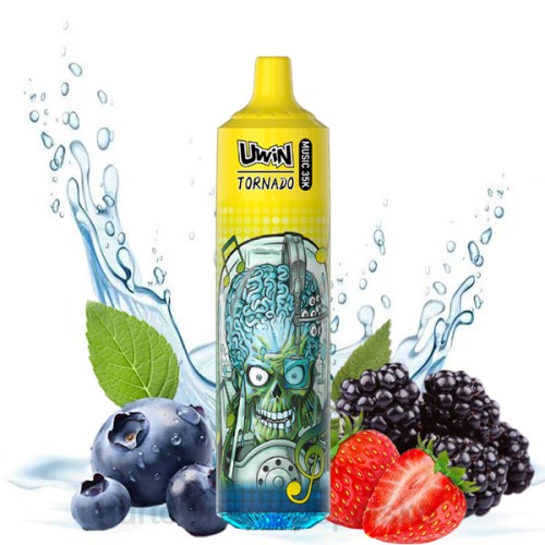 Vape Shop Lublin - UWIN CRYSTAL Jednorazowy waporyzator za 35 tys pan niebieski L06D30