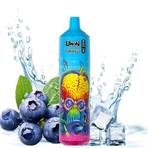 Vape Shop Warszawa - UWIN CRYSTAL Jednorazowy waporyzator za 35 tys jagody na lodzie L06D19