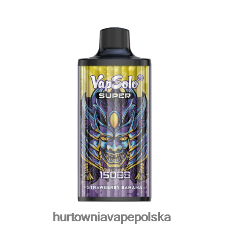 Vape Shop Kraków - Vapsolo SUPER jednorazowy waporyzator banan truskawkowy 000000116
