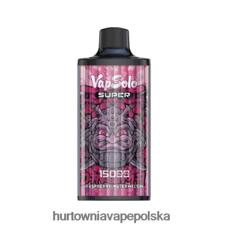 Vape Tech Poland - Vapsolo SUPER jednorazowy waporyzator arbuz malinowy 000000113