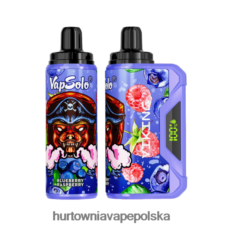 Hurtownia Vape PL - Vapsolo VIKING jednorazowy waporyzator jagoda malina 000000132