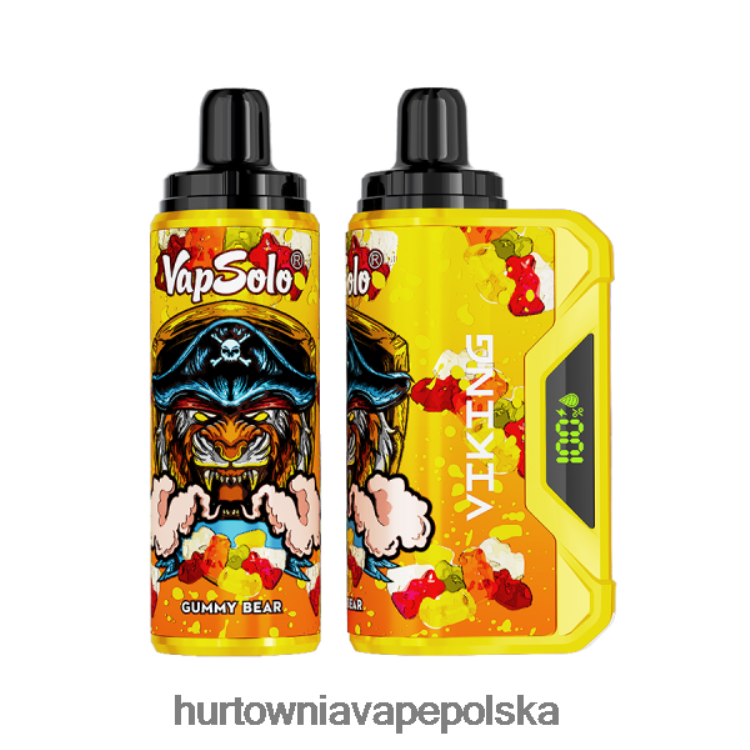 Vape Tech Poland - Vapsolo VIKING jednorazowy waporyzator gumowaty miś 000000133