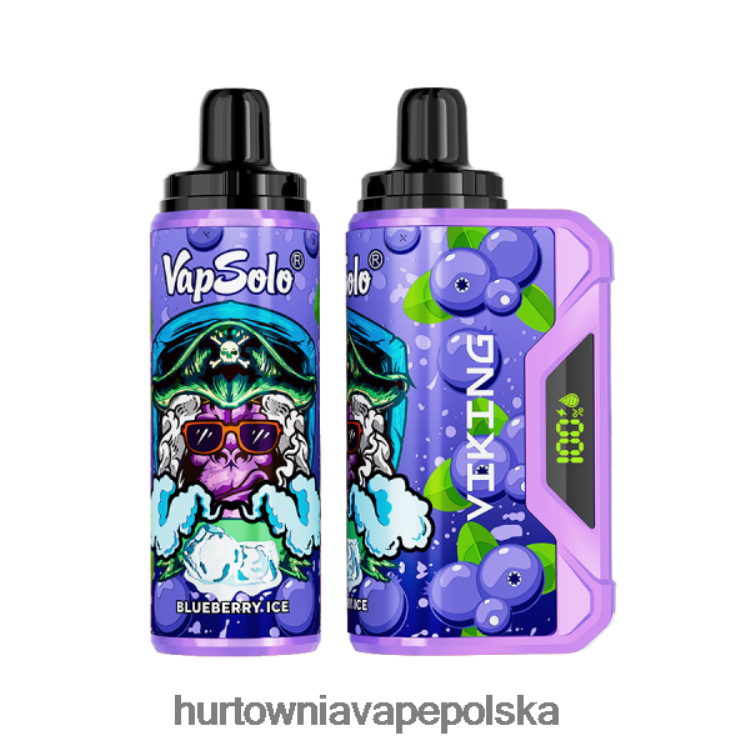 Wapować Kupic - Vapsolo VIKING jednorazowy waporyzator jagoda 000000130