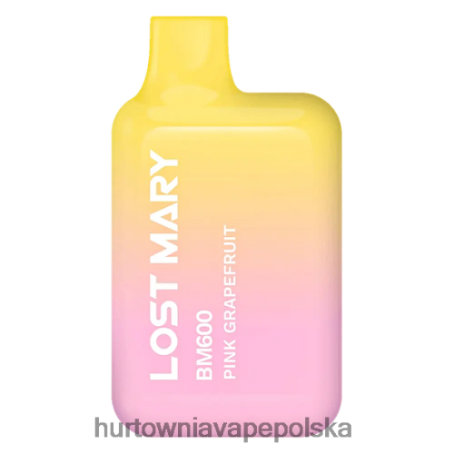 Hurtownia Vape W Polsce - różowy grejpfrut VPNZX369 LOST MARY BM600