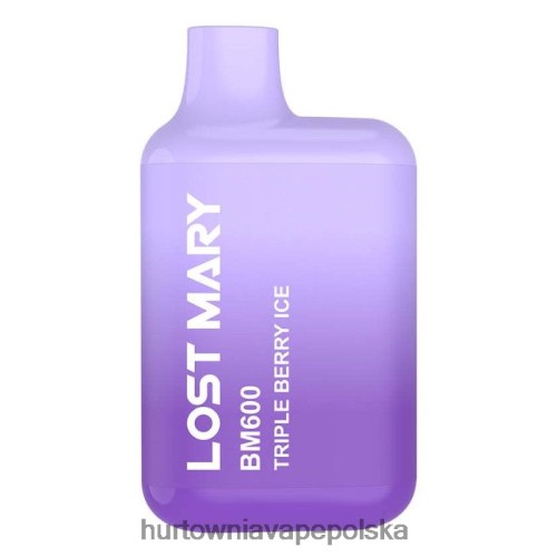Vape Shop Kraków - potrójny lód jagodowy VPNZX376 LOST MARY BM600