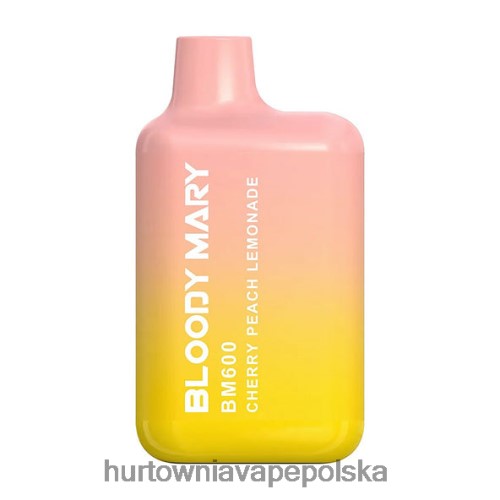 lemoniada wiśniowo-brzoskwiniowa