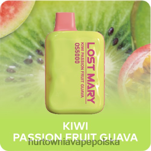 kiwi, marakuja, gujawa