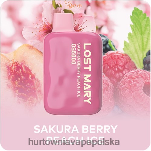 dioda brzoskwiniowy z jagodami sakury