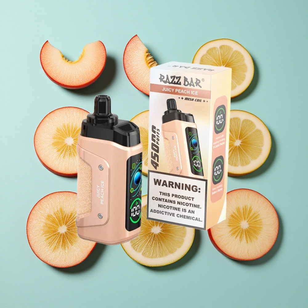 Razz Bar 45000 Zaciągnięć Jednorazowy Vape Pesca Succosa Ghiaccio