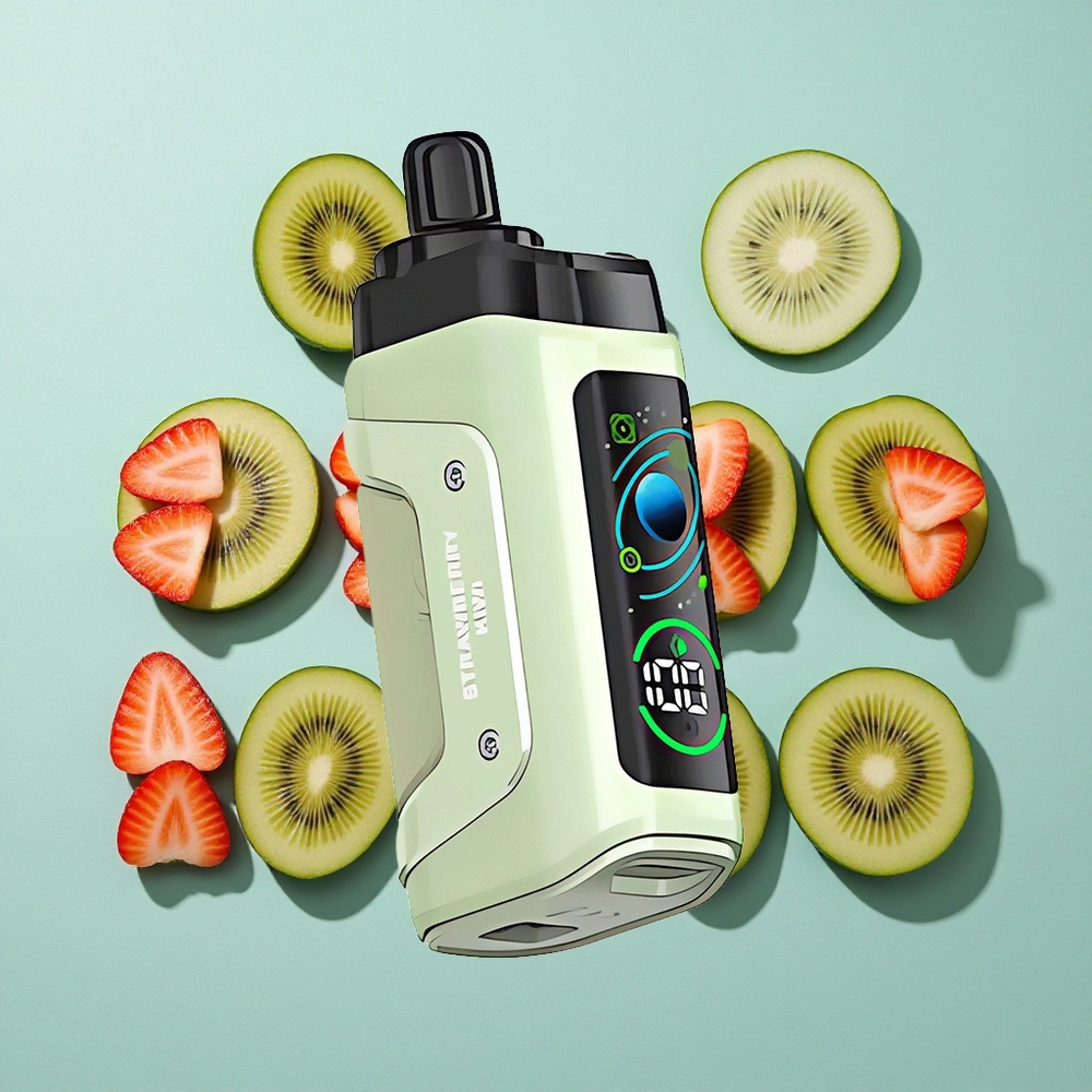 Razz Bar 45000 Zaciągnięć Strawberry Kiwi 1.0 Ohm Mesh Coil