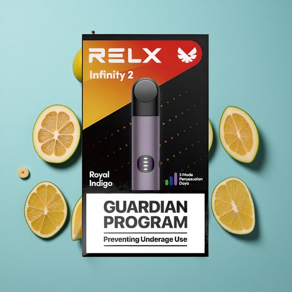 Relx Infinity 2 650 Zaciągnięć Royal Indigo Blu Reale USB Type-C