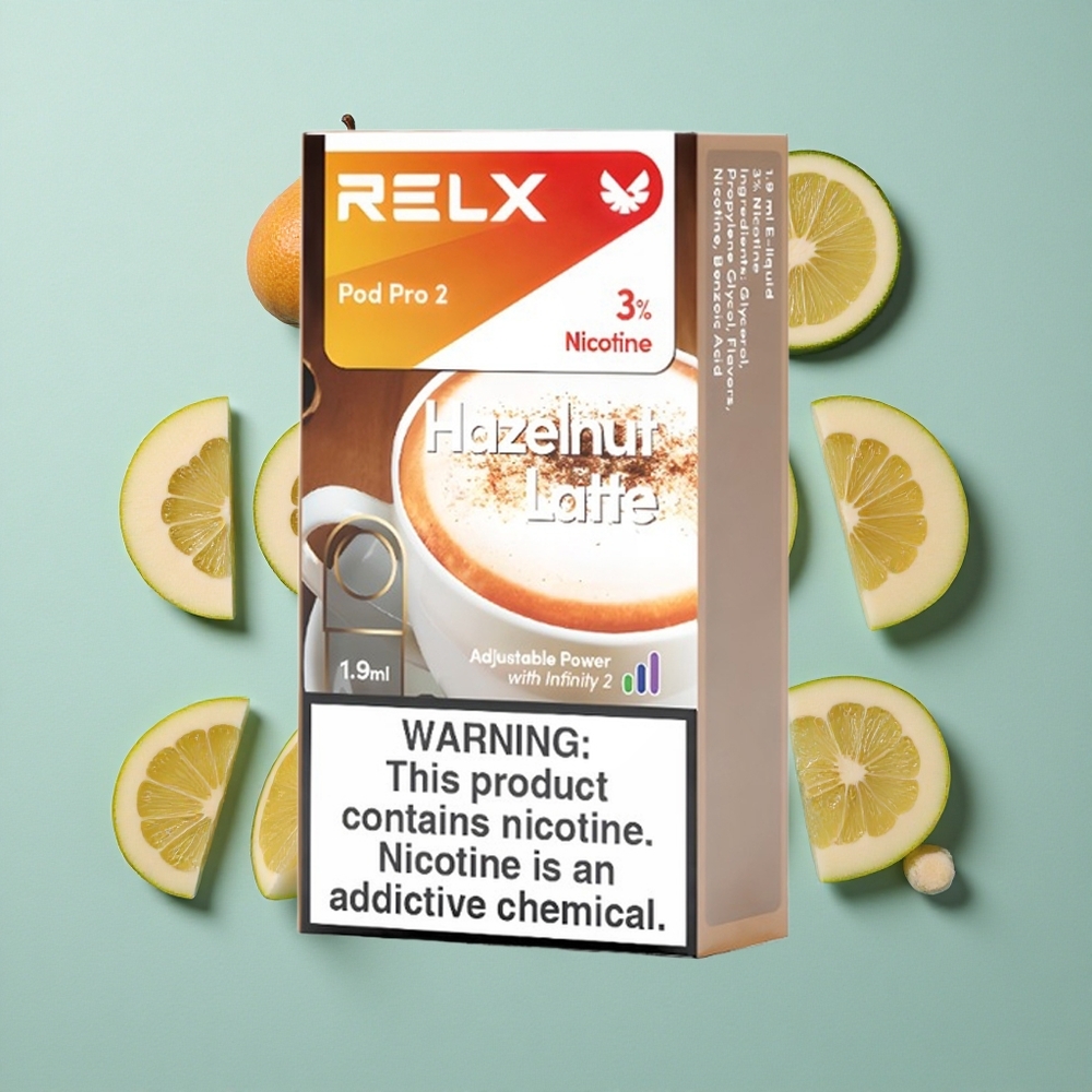 RELX Pod Pro 2 3% Nikotyny Orzechowy Latte 2 sztuki
