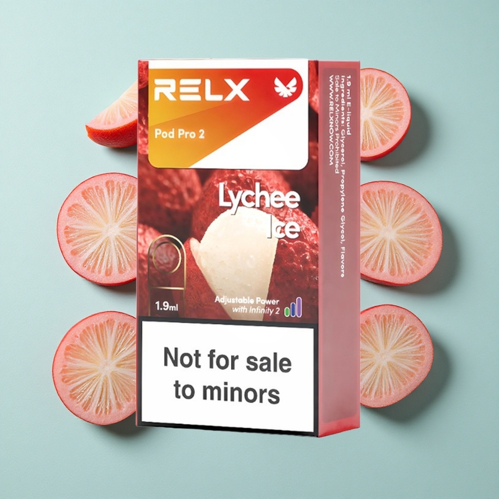 RELX Pod Pro 2 600 Zaciągnięć Litchi Ghiaccio