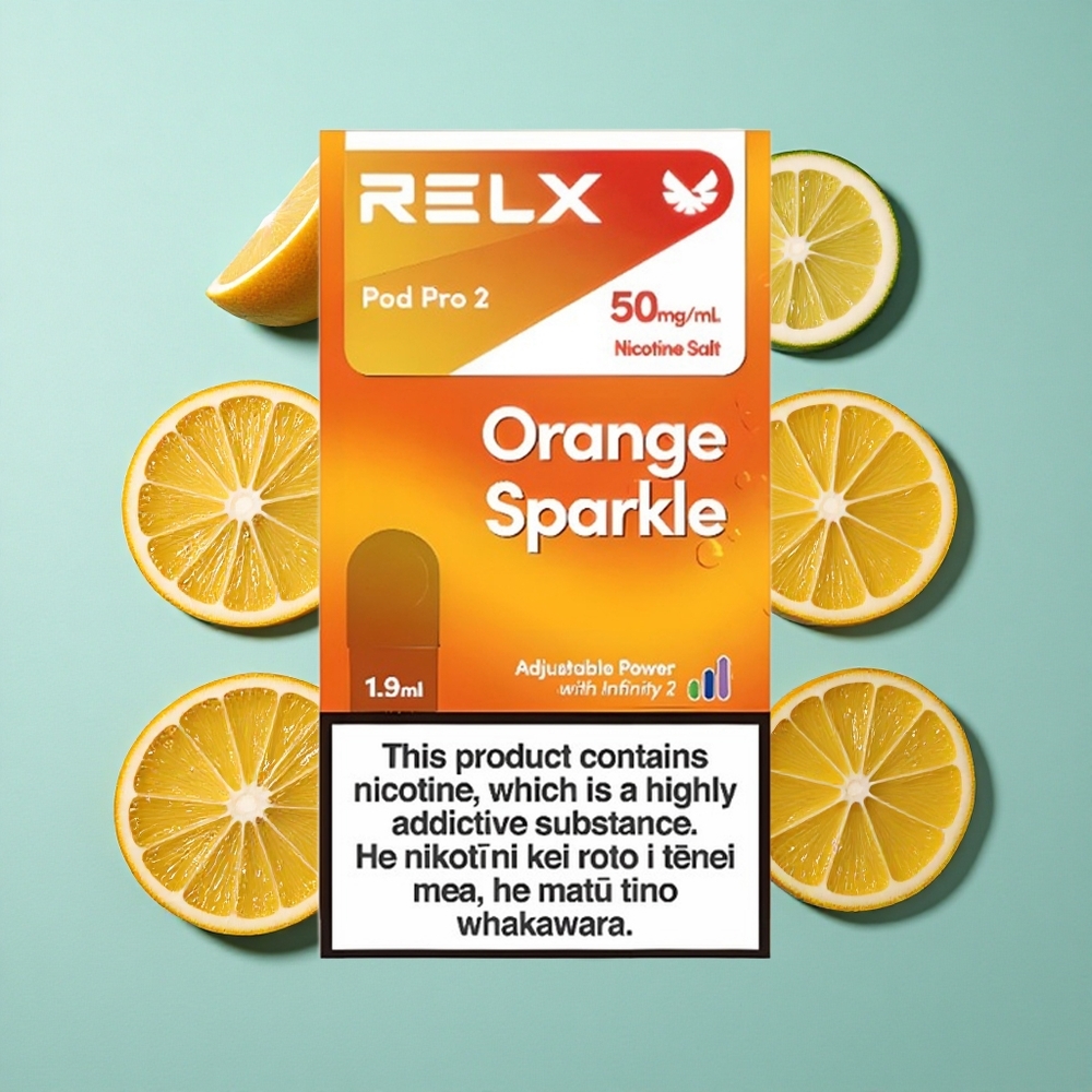 RELX Pod Pro 2 Pomarańcowy Błysk Pojemność 1,9ml