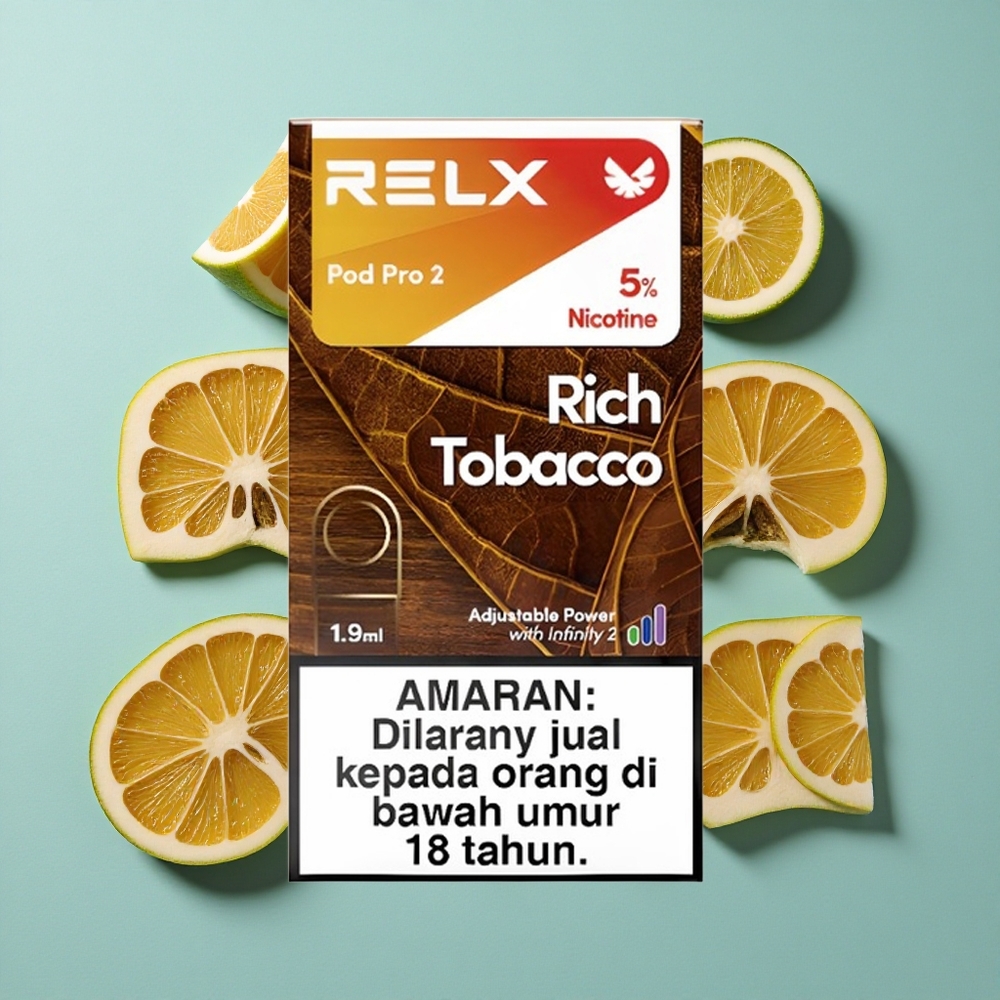 RELX Pod Pro 2 Rich Tobacco 1.9ml Pojemność Włoski Tytoń