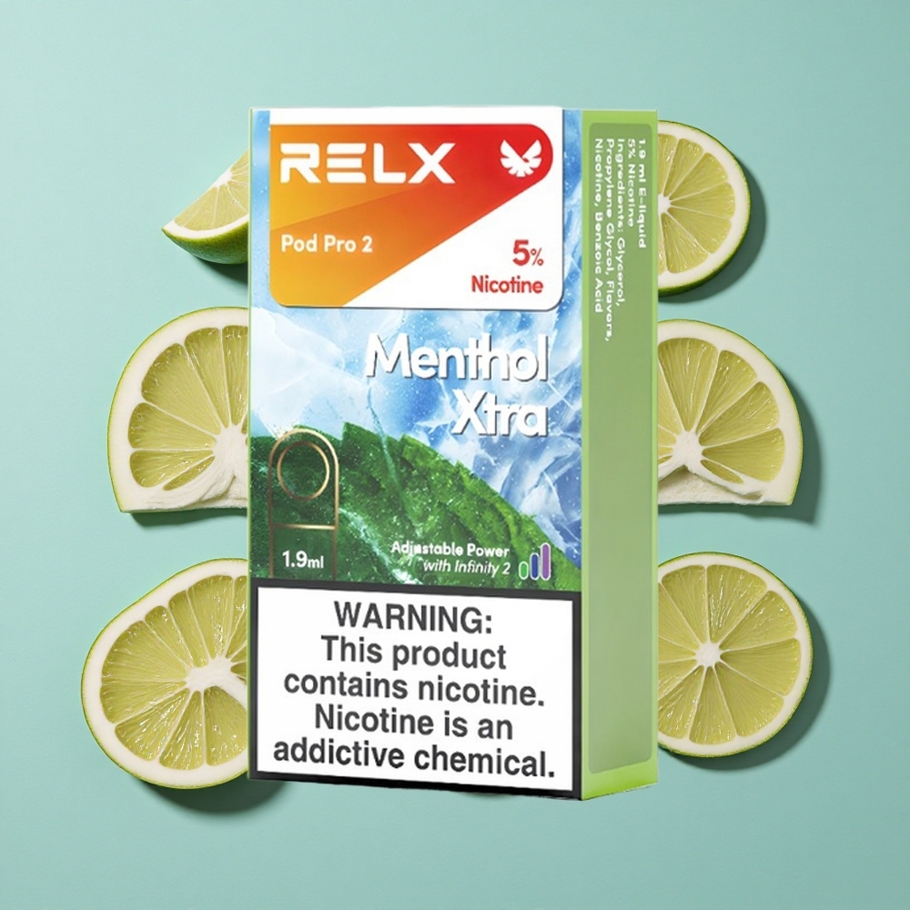 Relx Pod Pro 2 Mentolo Xtra 1.9ml Pojemność 2 sztuki/pakiet