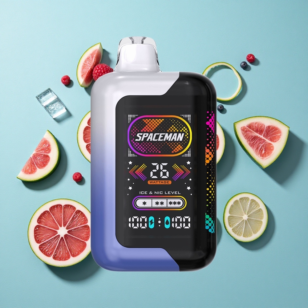 SMOK SPACEMAN SP40000 40000 Zaciągnięć Blu Razz Ghiaccio Jednorazowy Vape