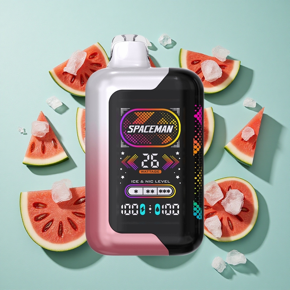 SMOK SPACEMAN SP40000 Jednorazowy Vape Arbuz Lodowy 40000 Zaciągnięć 20ml