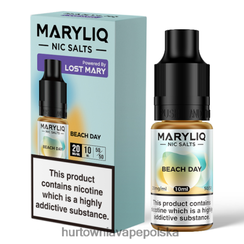 Hurtownia Vape W Polsce - dzień na plaży VPNZX439 LOST MARY MARYLIQ sole niklowe – 10ml – 20mg