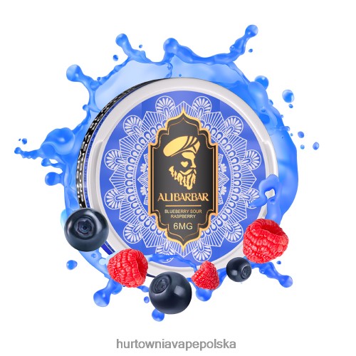 Vape Shop Kraków - jagoda kwaśna malina VPNZX66 ALIBARBAR woreczek nikotynowy