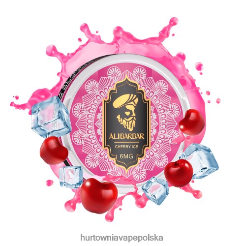 Vape Shop Wrocław - lód wiśniowy VPNZX67 ALIBARBAR woreczek nikotynowy