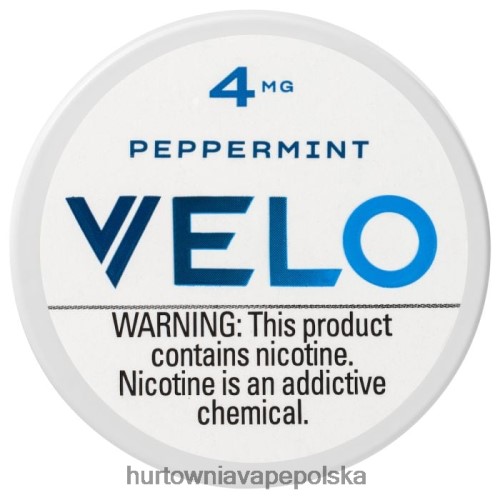Hurtownia Vape Polska - mięta pieprzowa VPNZX41 VELO saszetka nikotynowa 4mg