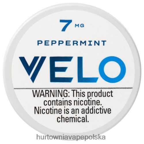 Hurtownia Vape W Polsce - mięta pieprzowa VPNZX49 VELO saszetka nikotynowa 7 mg