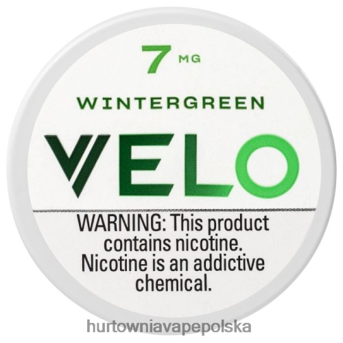 Vape Shop Wrocław - zimozielony VPNZX47 VELO saszetka nikotynowa 7 mg