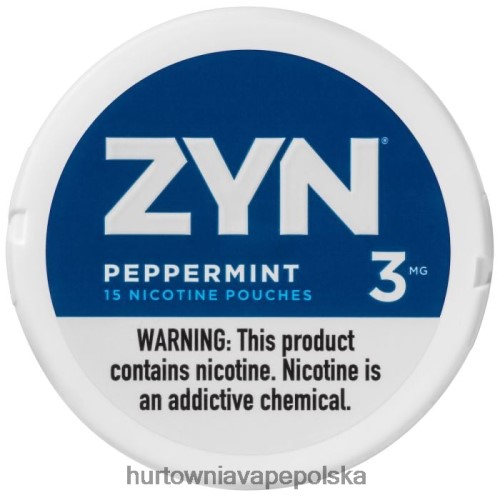 Vape Shop Białystok - mięta pieprzowa VPNZX28 ZYN saszetka nikotynowa 3 mg