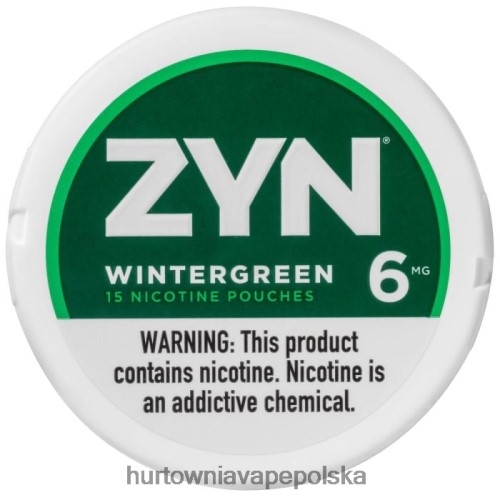 Vape Shop Warszawa - zimozielony VPNZX14 ZYN saszetka nikotynowa 6mg