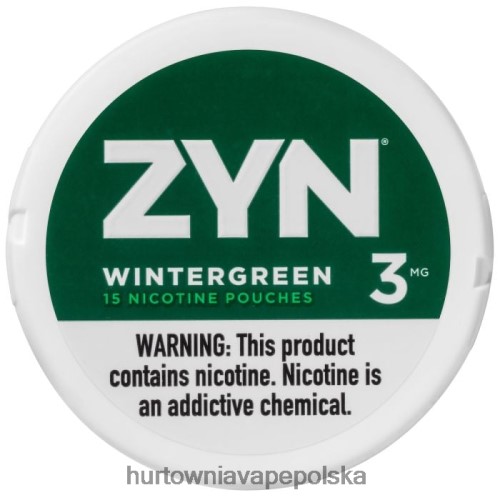 Vape Shop Warszawa - zimozielony VPNZX24 ZYN saszetka nikotynowa 3 mg