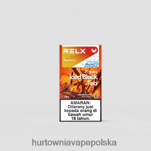 mrożona czarna herbata