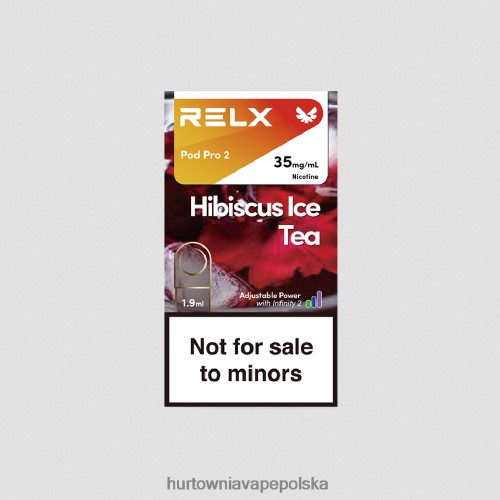 mrożona herbata z hibiskusa